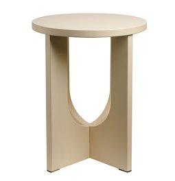 Столик Bloom, цвет слоновой кости, MDF, D40cm H50.5cm