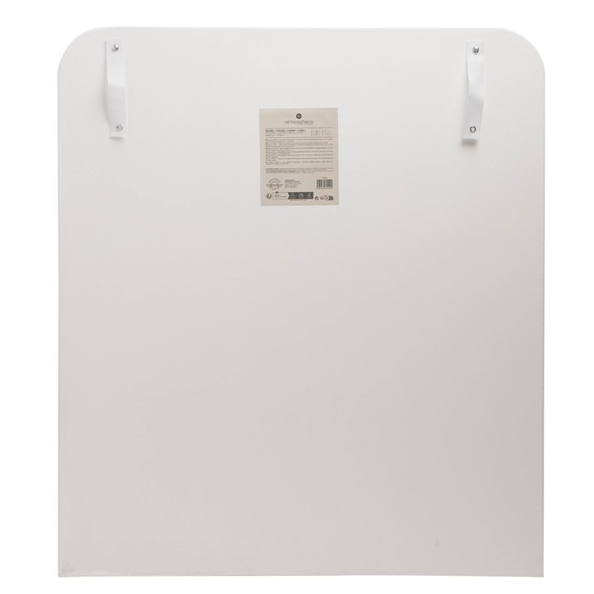 Etagere Soleya, white, MDF, H85x75x30cm