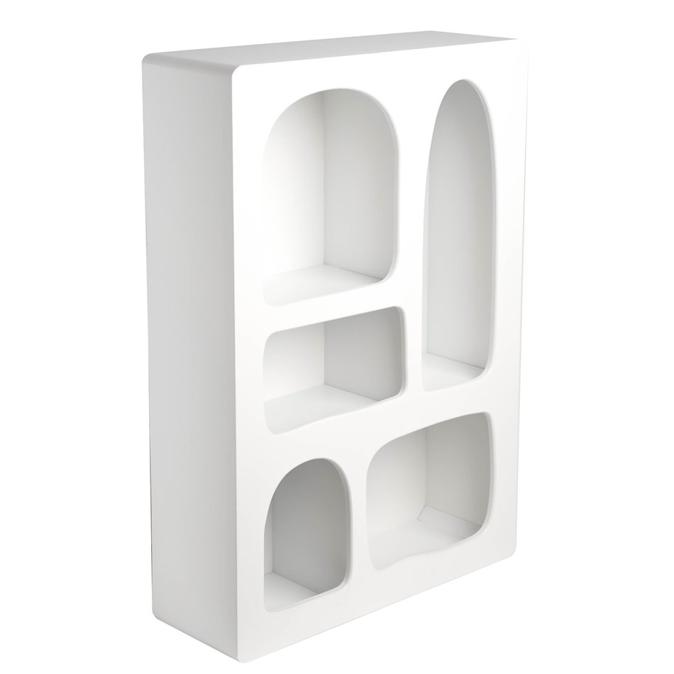 Etagere RIVI, white, MDF, H65.5x45.5x15.5cm