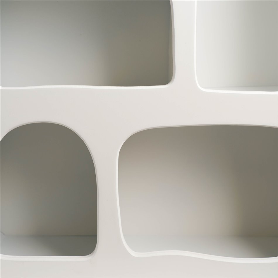 Etagere RIVI, white, MDF, H65.5x45.5x15.5cm