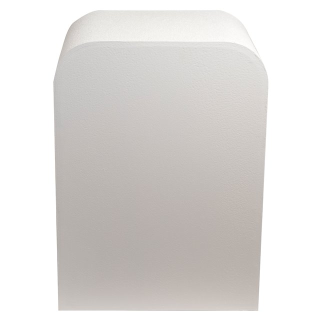 Bedside table Soleya, white, MDF, H55x40x30xcm