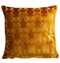 Decorative pillow Jacq Luna, orange, 40x40cm