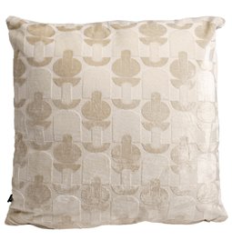 Decorative pillow Jacq Luna, beige, 40x40cm