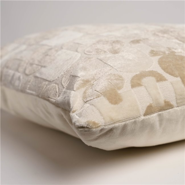 Decorative pillow Jacq Luna, beige, 40x40cm