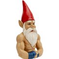 Deco figurine Gnome Muscle, H32x17x11cm