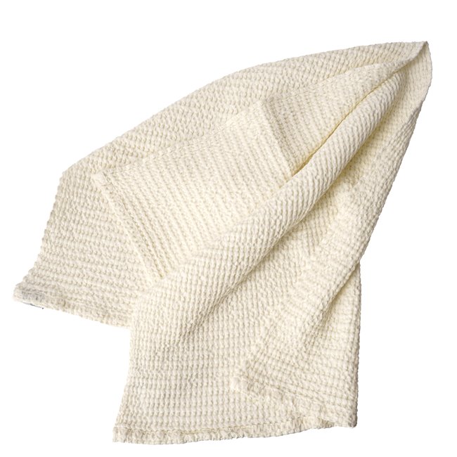 Cotton towel 50x100cm, ivory, 360g/m2