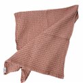  Хлопковое полотенце 50х100см, коричневое, 360г/м2
