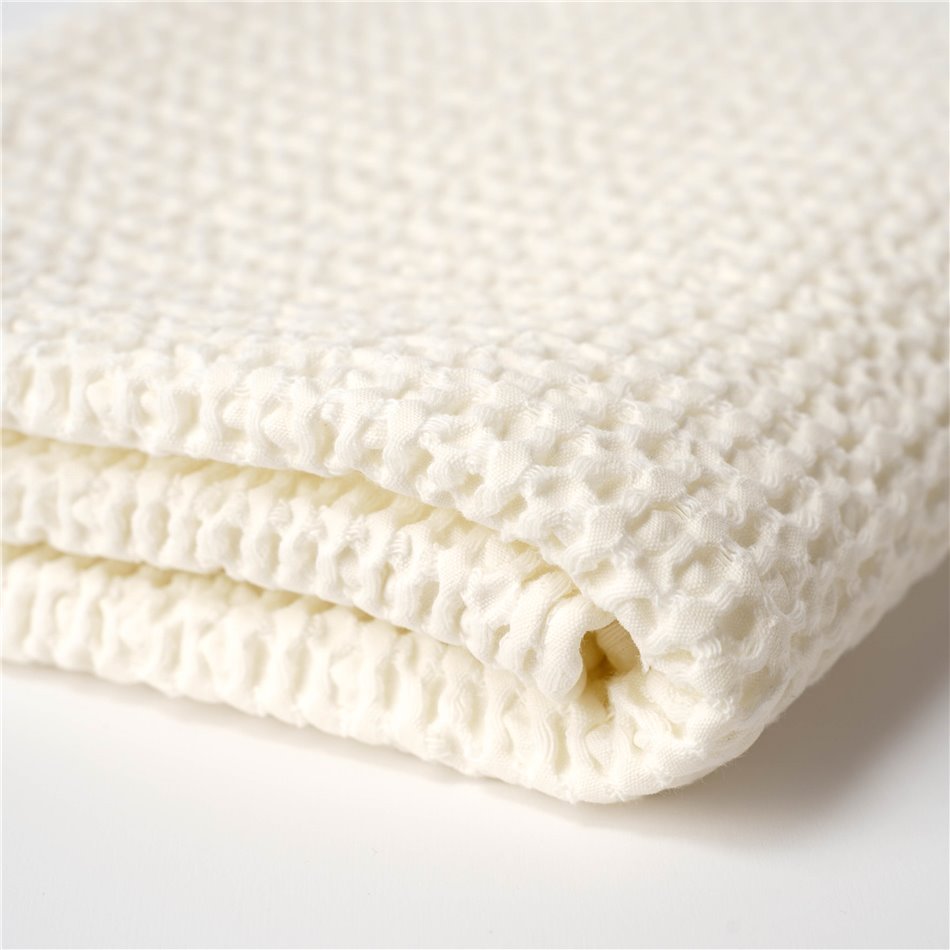 Cotton towel 70x140cm, ivory, 360g/m2