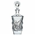 Crystal decanter with lid Princess, 800 ml, H32.4x12.2x12.2cm