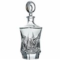Crystal decanter with lid Princess, 800 ml, H32.4x12.2x12.2cm