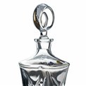 Crystal decanter with lid Princess, 800 ml, H32.4x12.2x12.2cm