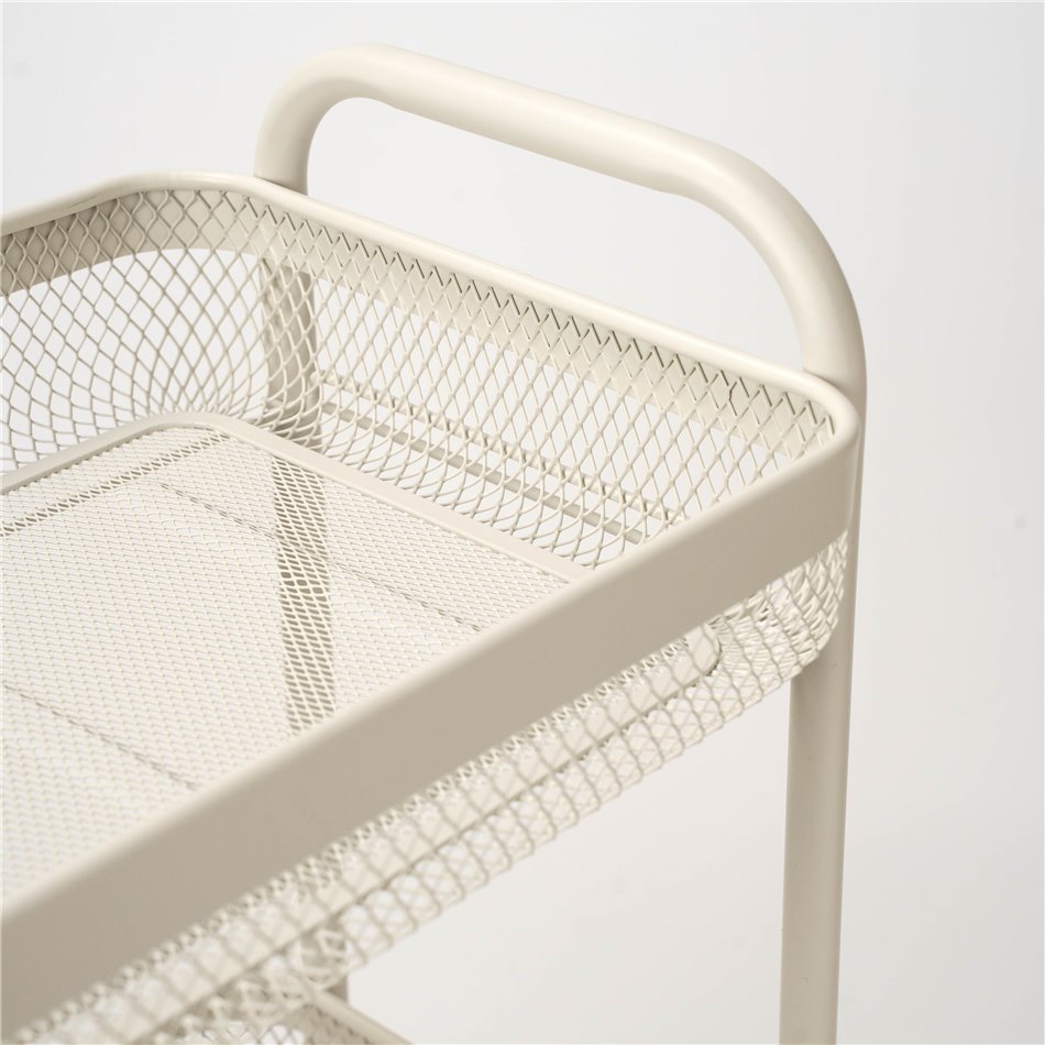 Metal trolley Mayaj, 46,5x26,5xH79,6cm