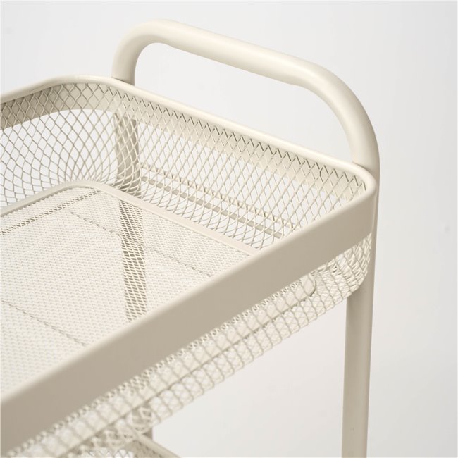 Metal trolley Mayaj, 46,5x26,5xH79,6cm