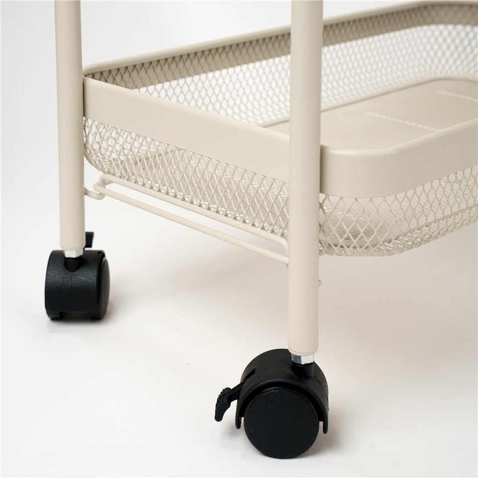 Metal trolley Mayaj, 46,5x26,5xH79,6cm