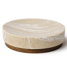 Soap dish Come, D10,8xH2,8cm