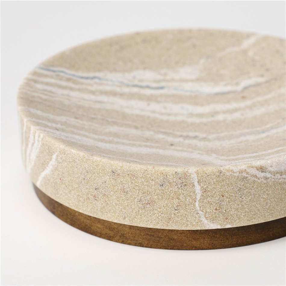 Soap dish Come, D10,8xH2,8cm