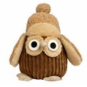 Door stopper Owl beige, 19x15x23cm