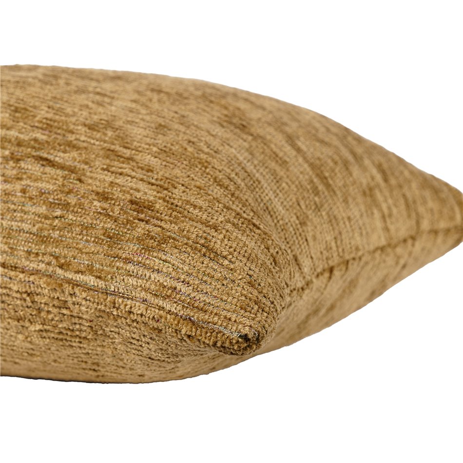 Decorative pillowcase Tanya 4, golden, 45x45cm