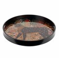 Decorative glass tray Fabro L, 39.5x39.5x4cm