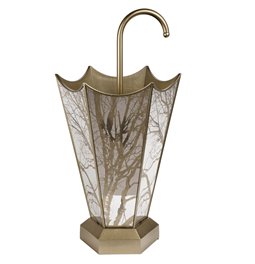 Umbrella stand Umbrella, silver, 33x29x65cm