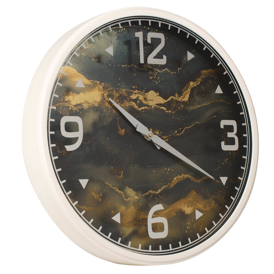 Wall clock Feltre, D45x6.5cm