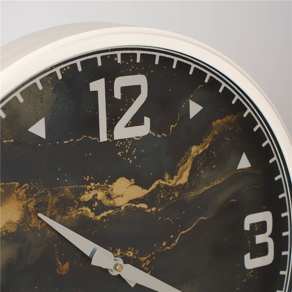 Wall clock Feltre, D45x6.5cm