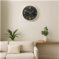 Wall clock Feltre, D45x6.5cm