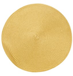 Stalo padėklas BRAID round, geltona sp., D38cm