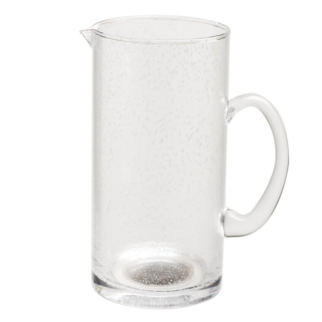 Jar Naia, glass, 1300ml, H20x16.5x10cm