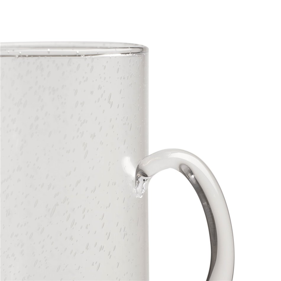 Jar Naia, glass, 1300ml, H20x16.5x10cm