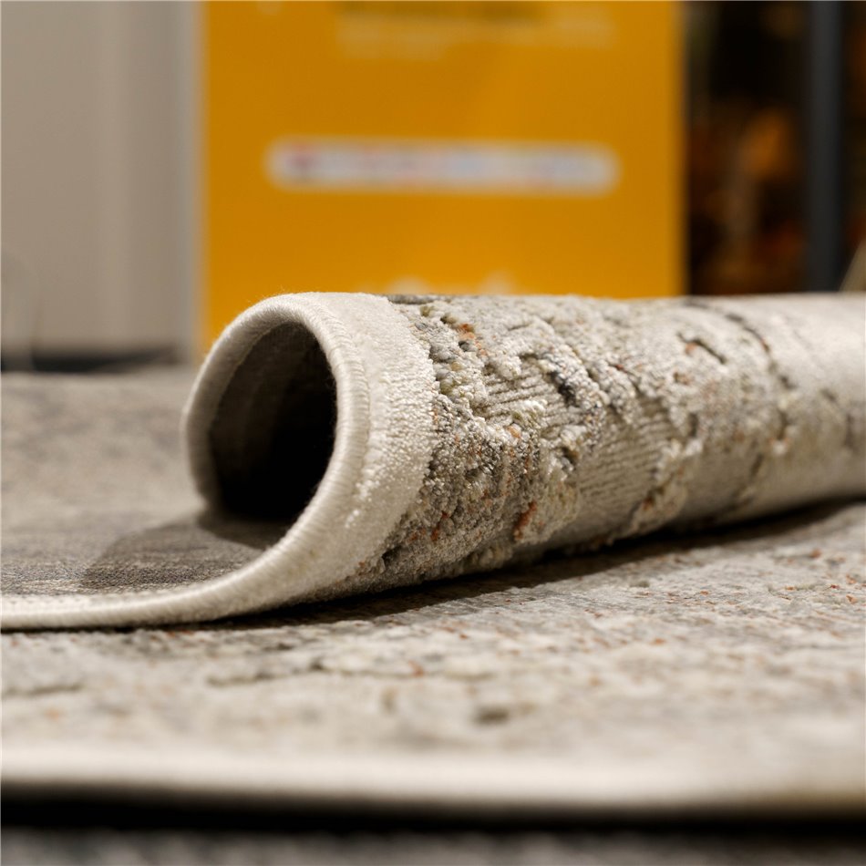 Carpet Ambera 2, round, grey, D150cm