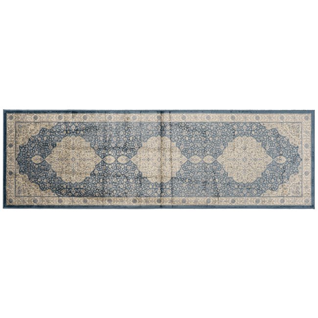 Carpet New Verner, beige/blue, 67x210cm