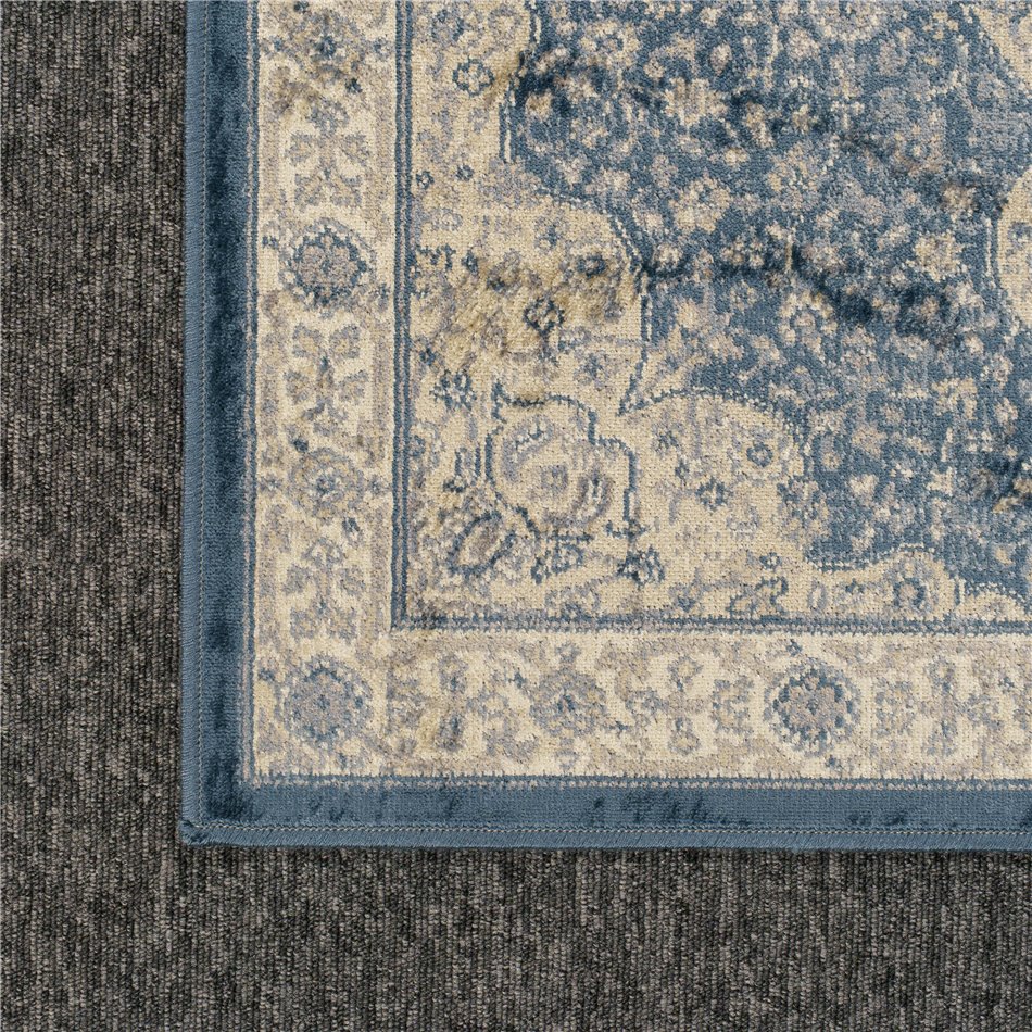 Carpet New Verner, beige/blue, 67x210cm