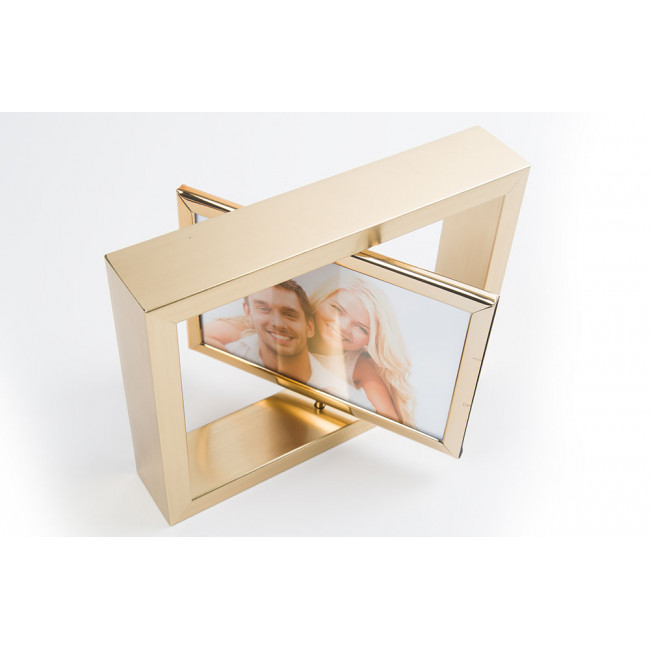 Photo frame Patriks I, vintage gold tone, steel,15x10cm