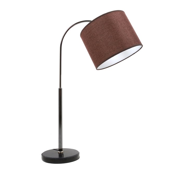 Table lamp Sentor, brown/black, H70x43xD25cm, E27 60W(MAX)