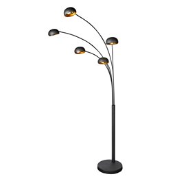 Floor lamp Arc, H208x110cm, E14 5x40W(MAX)