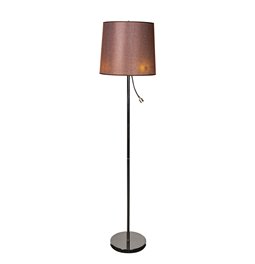 Floor lamp Sarli with LED reading light, H166xD41cm, E27 60W(MAX), LED 1x1W