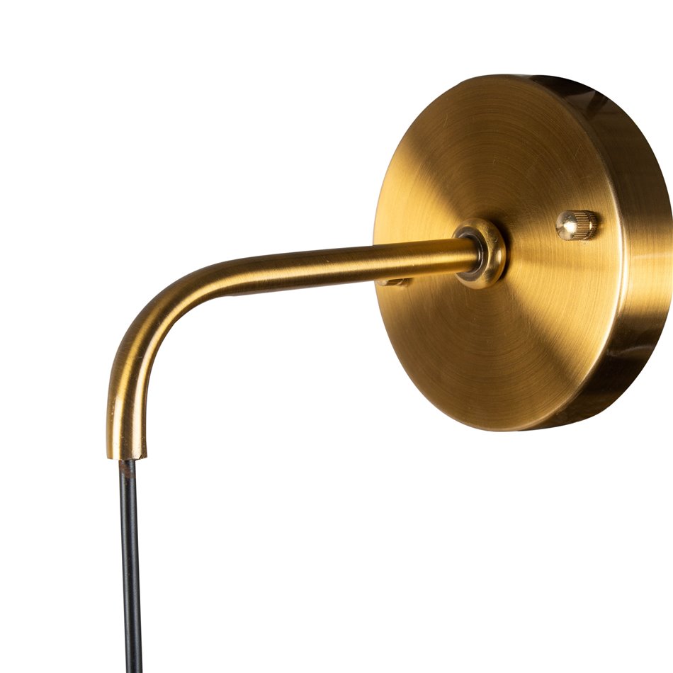 Wall lamp Rolfs, E27 60W(MAX), H41-55x28x20cm