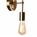 Wall lamp Reba, E27 2x60W(MAX),  bronze color, 7x14x27cm