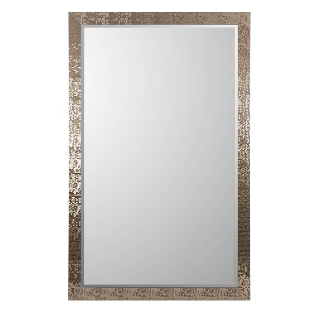Wall mirror Ingo, champagne, H163x103cm