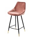 Bar chair Solero, pink 34 SD, H-98x54x54cm, seat height 68cm