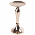 Candle holder Vellore, champagne/golden, H21cm x D11cm