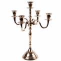 Candle holder Verena, champagne/golden, h40cm, D30cm