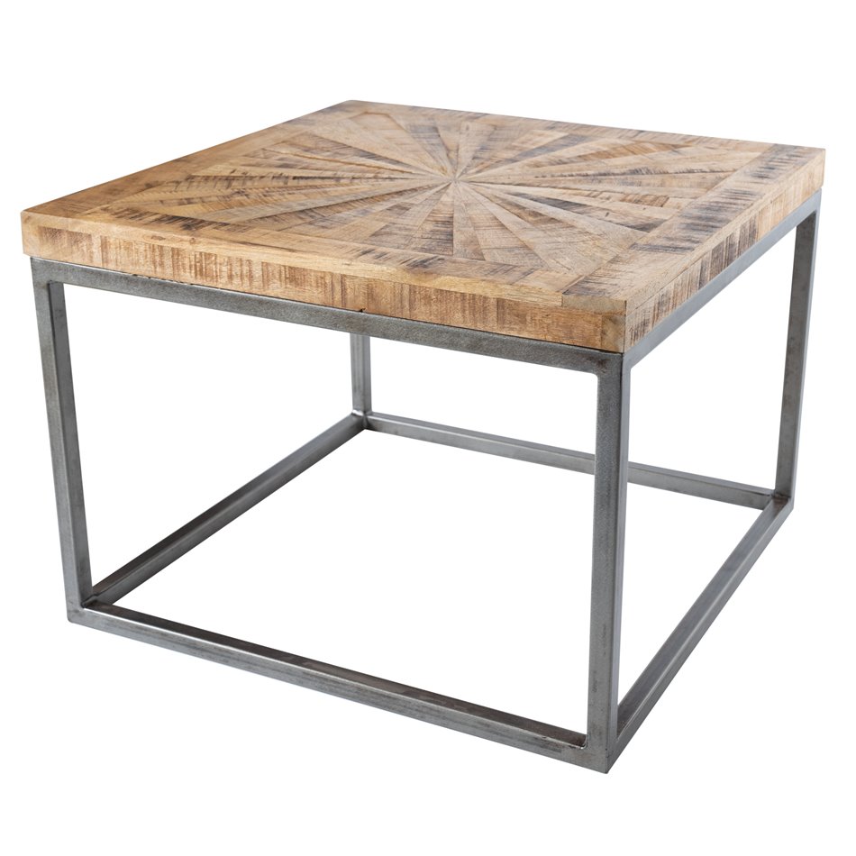 Coffee Table Sole, Mango wood, H40x55x55cm