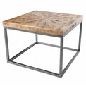 Coffee Table Sole, Mango wood, H40x55x55cm