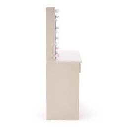 Dressing table Holwud w mirror, LED, 94x43x140cm