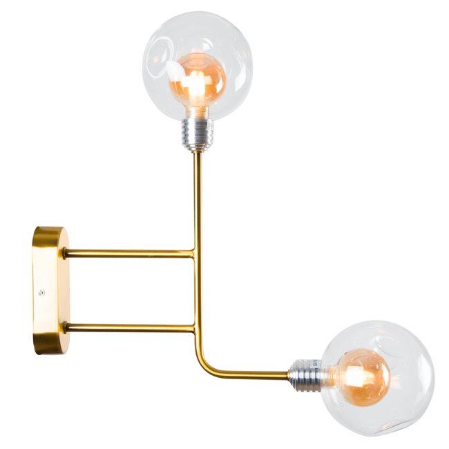 Wall lamp Rebais, bronze, G9 2x35W(MAX), H43cm,12x40cm