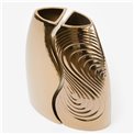 Vase Combo admire, golden, H30cm, 22.5x12cm