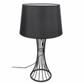 Table lamp Sower, black, E27 60W(MAX), H60x30cm