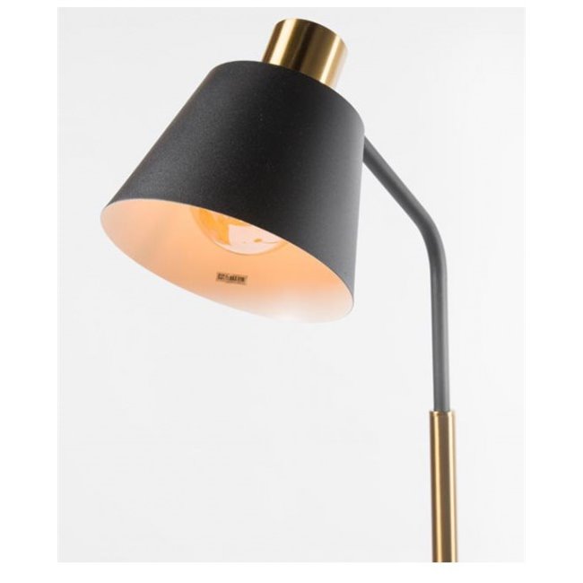 Floor lamp Skifer, black/bronze color H150x40cm, E27 60W(MAX)